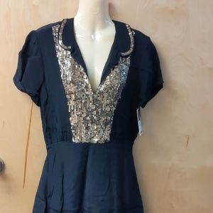 Juicy Couture sequin short dress Size 0 NWT